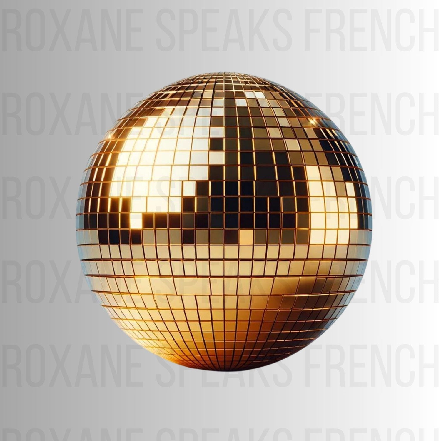 Disco Ball SVG PNG Clipart File With Commercial Use