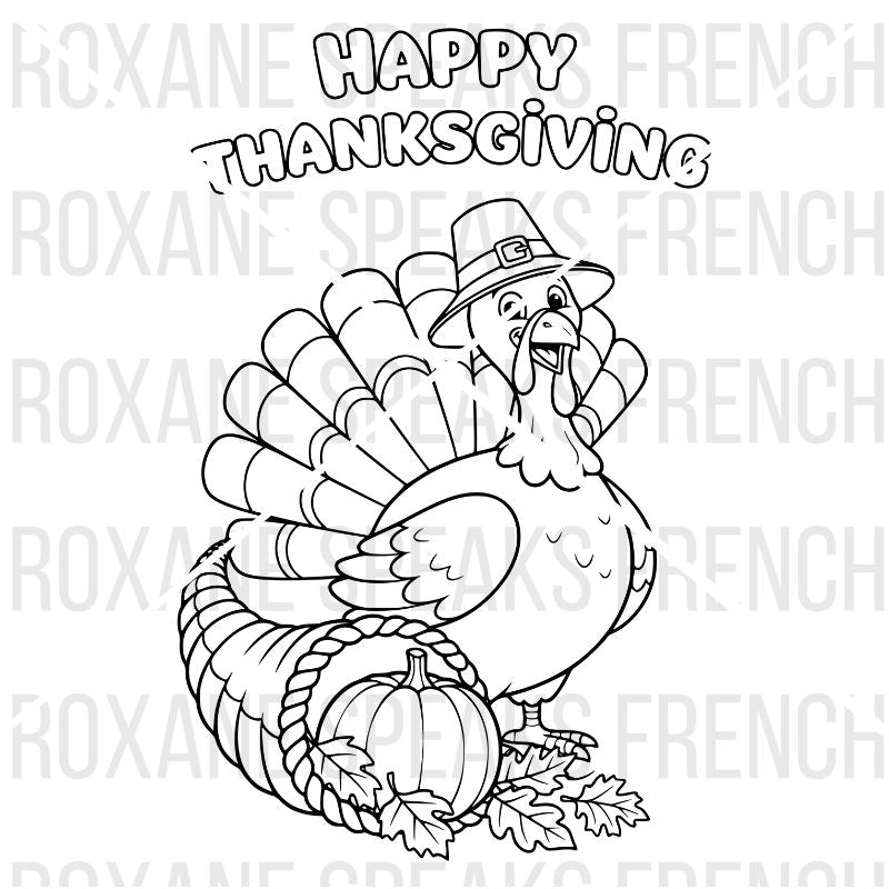 Thanksgiving Coloring Pages – Printable PDF Collection
