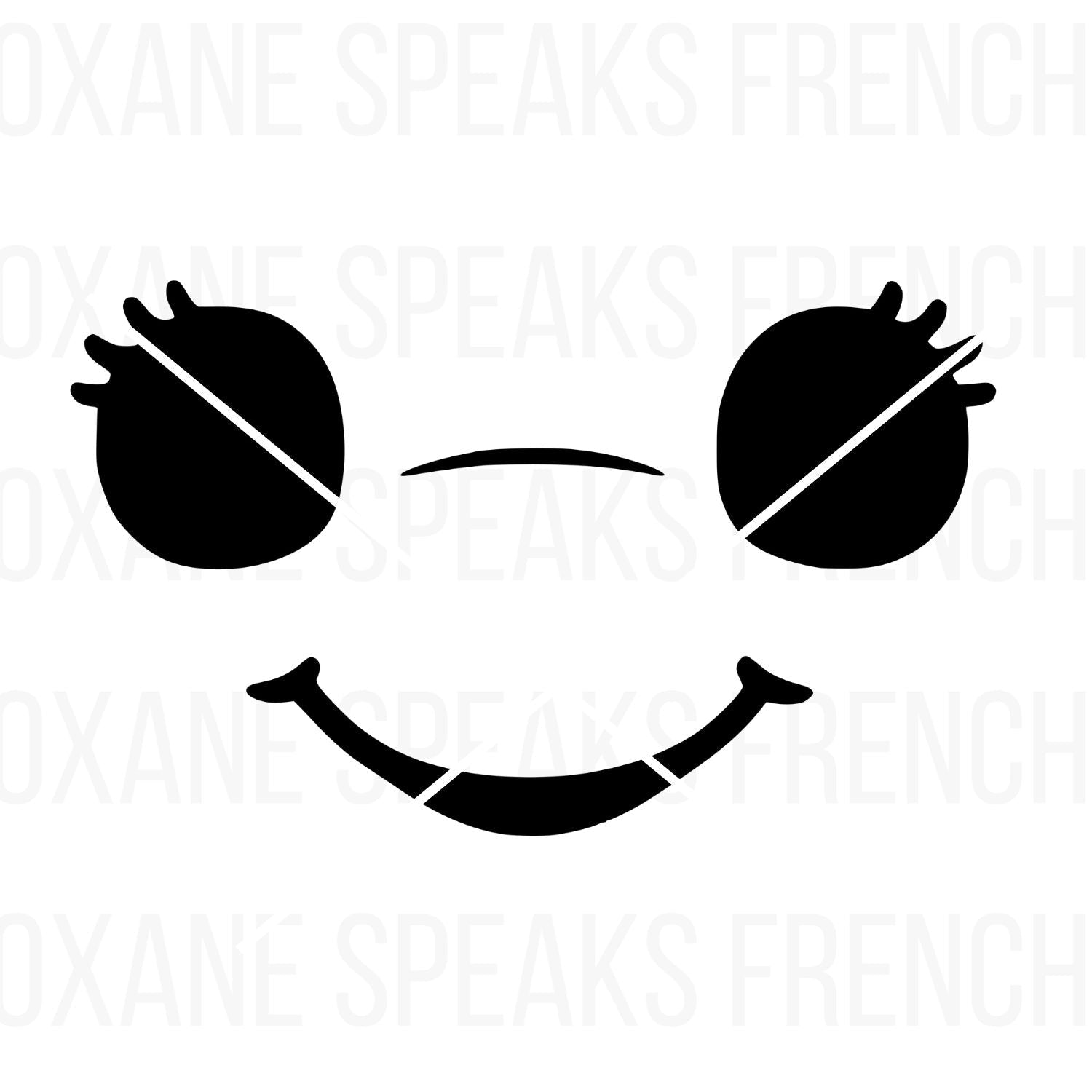 Smiley And Kawaii Expressions SVG PNG Clipart