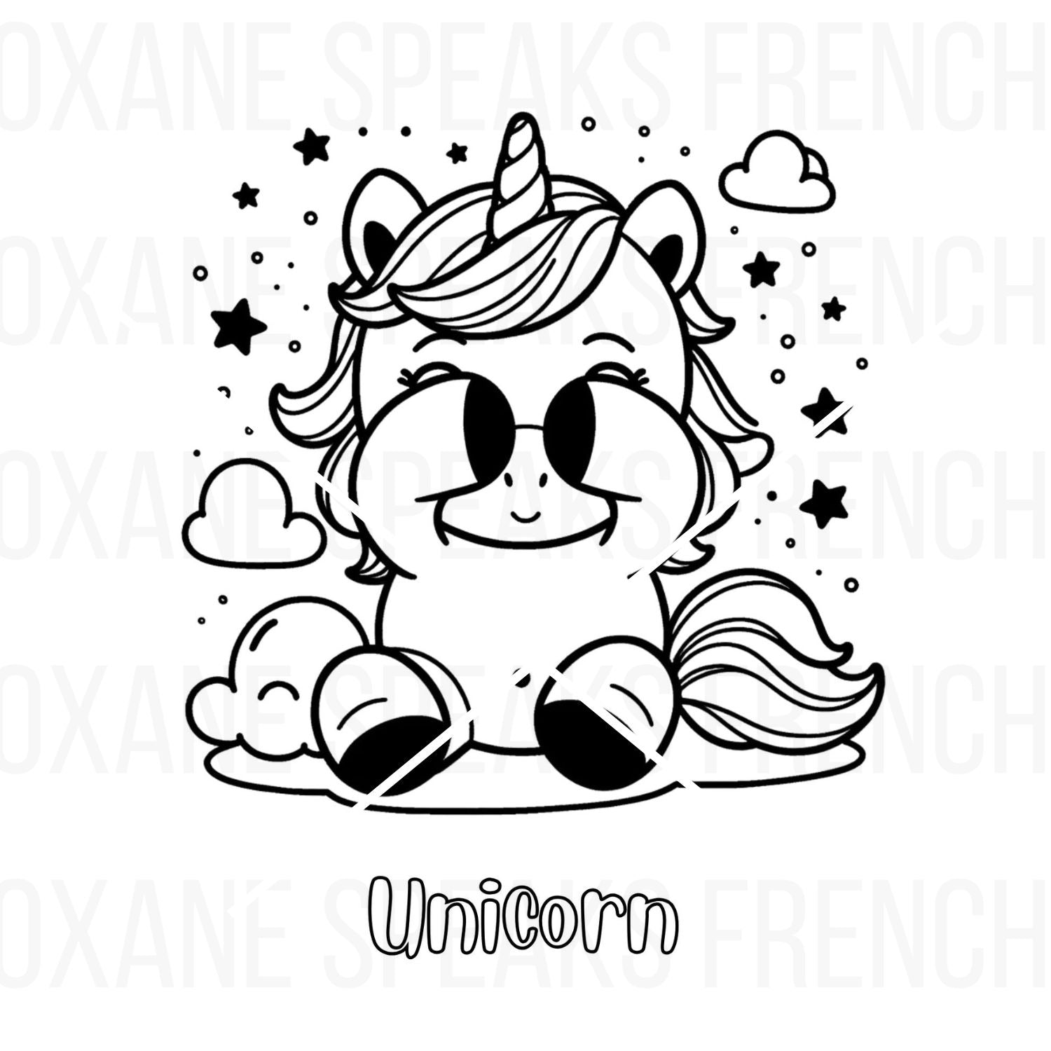 Unicorn Coloring Pages – Printable PDF Collection