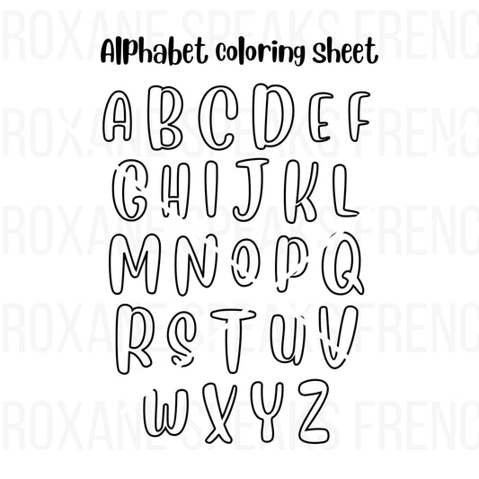 printable kids alphabet activity