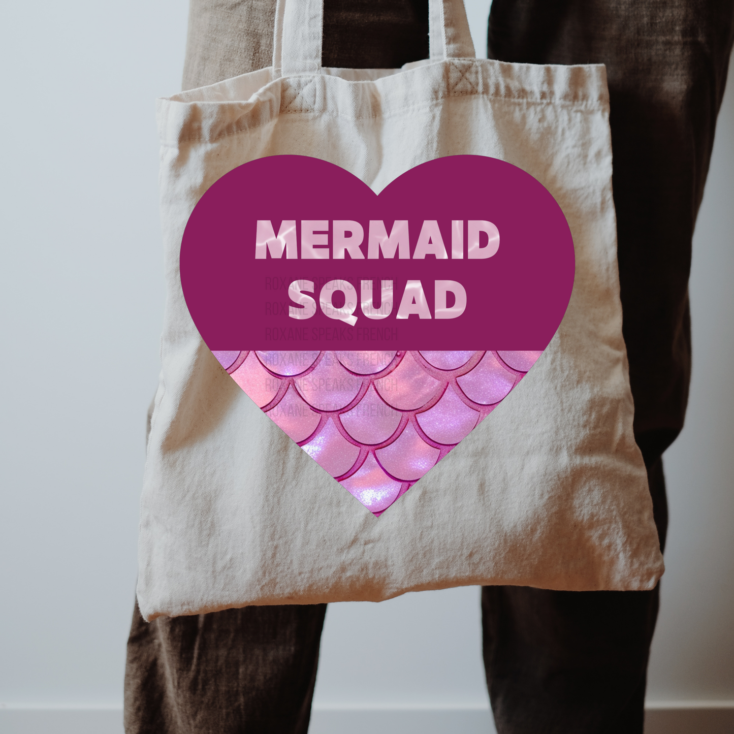 Pink Mermaid Squad Clipart For Sublimation Design And DIY Projects