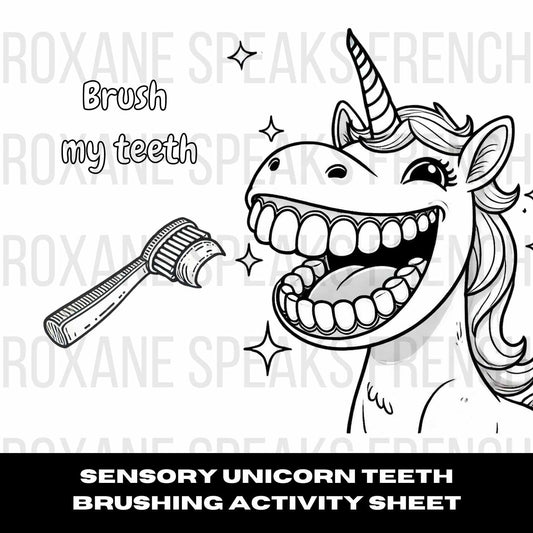 Learn To Clean Your Teeth Worksheet - Printable Draw And Erase Preschool Worksheet